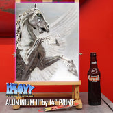 Humboldt Horse Canvas Art - Wings of Hope by Chris Tutty